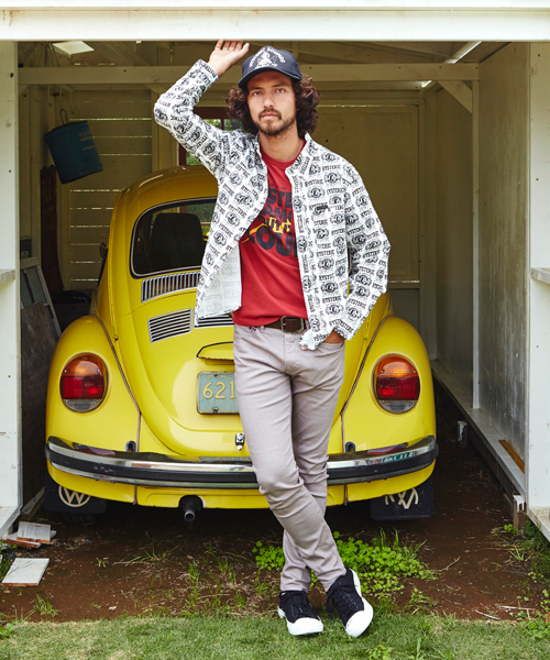 HYSTERIC GLAMOUR（ヒステリックグラマー）の「HYSTERIC PRIDE総柄 長袖ワークSH（シャツ/ブラウス・メンズ・ホワイト系その他/ブラック系その他・SMALL/MEDIUM/LARGE）」の7枚目の写真