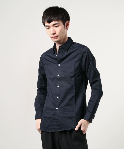 Saturdays NYC(サタデーズ ニューヨークシティ )の「Reed Solid Dress Shirt(シャツ/ブラウス・メンズ・ネイビー/ワイン/ホワイト・S/L/X-SMALL/M/X-LARGE)」の13枚目の写真