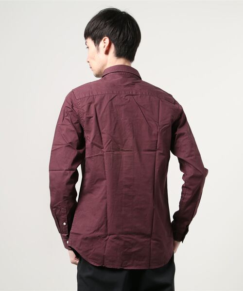 Saturdays NYC(サタデーズ ニューヨークシティ )の「Reed Solid Dress Shirt(シャツ/ブラウス・メンズ・ネイビー/ワイン/ホワイト・S/L/X-SMALL/M/X-LARGE)」の16枚目の写真