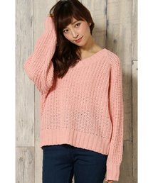 VENCEEXCHANGE | カサネＶモールプルオーバー(ニット/セーター)