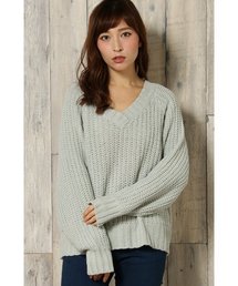 VENCEEXCHANGE | カサネＶモールプルオーバー(ニット/セーター)