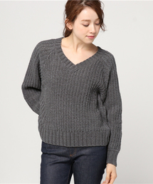 VENCEEXCHANGE | カサネＶモールプルオーバー(ニット/セーター)