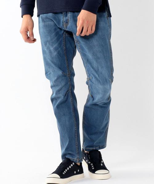 coen（コーエン）の「ストレッチデニムクライミングパンツ2017SS（デニムパンツ・メンズ・コバルトブルー・MEDIUM/X-LARGE/LARGE/SMALL）」の5枚目の写真