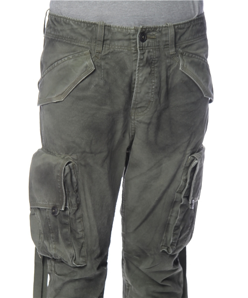 NANO universe（ナノユニバース）の「ダブルフェイスカーゴ       カーゴ（カーゴパンツ・メンズ・カーキ/オリーブ・SMALL/MEDIUM/LARGE）」の5枚目の写真