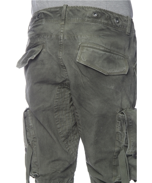 NANO universe（ナノユニバース）の「ダブルフェイスカーゴ       カーゴ（カーゴパンツ・メンズ・カーキ/オリーブ・SMALL/MEDIUM/LARGE）」の6枚目の写真