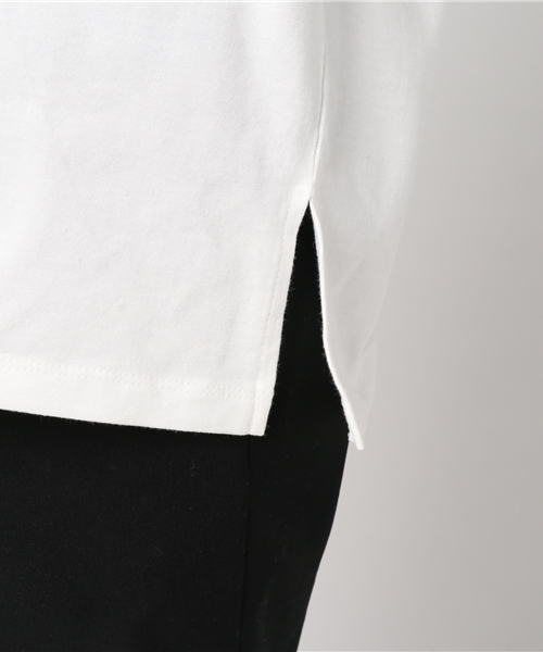 DING（ディング）の「DING/ビッグシルエットスリーブカットソー（Tシャツ/カットソー・レディース・ホワイト/ライトピンク/イエロー/オレンジ・FREE）」の11枚目の写真