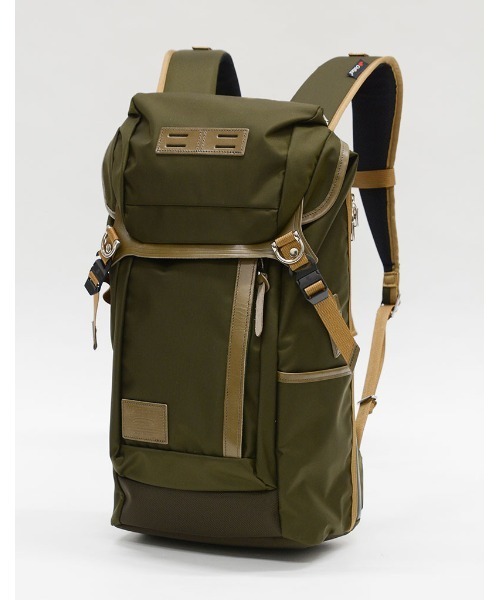 master-piece（マスターピース）の「master-piece / potential　バックパック / 01741-v2（バックパック/リュック・メンズ・ブラック/ネイビー/レッド/キャメル/オリーブ/グリーン/イエロー・FREE）」の3枚目の写真