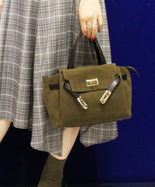 Tite In The Store ティテ インザ ストア の Story スウェードミニバーキン型トートバッグ トートバッグ Wear