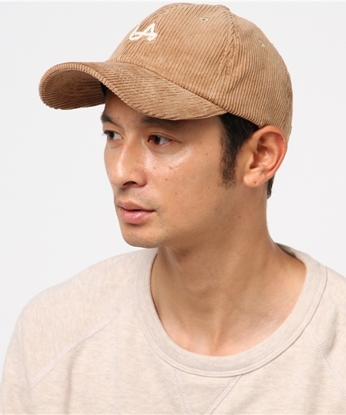 VENCEEXCHANGE(ヴァンスエクスチェンジ)の「コーデュロイロープ刺繍ローキャップ (キャップ・メンズ・ブラウン/パープル/ネイビー/ブラック・FREE)」の13枚目の写真