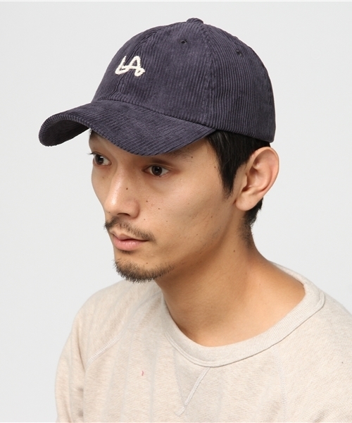 VENCEEXCHANGE(ヴァンスエクスチェンジ)の「コーデュロイロープ刺繍ローキャップ (キャップ・メンズ・ブラウン/パープル/ネイビー/ブラック・FREE)」の12枚目の写真
