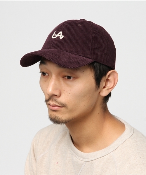 VENCEEXCHANGE(ヴァンスエクスチェンジ)の「コーデュロイロープ刺繍ローキャップ (キャップ・メンズ・ブラウン/パープル/ネイビー/ブラック・FREE)」の11枚目の写真