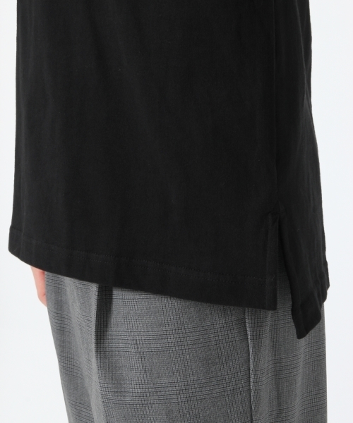 GLOBAL WORK（グローバルワーク）の「リラックスリブロングＴシャツ/764287（Tシャツ/カットソー・メンズ・ブラック/オレンジ/グリーン/ホワイト/ライトブルー・X-LARGE/MEDIUM/SMALL/LARGE）」の12枚目の写真