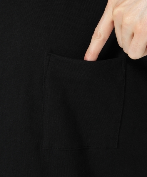 GLOBAL WORK（グローバルワーク）の「リラックスリブロングＴシャツ/764287（Tシャツ/カットソー・メンズ・ブラック/オレンジ/グリーン/ホワイト/ライトブルー・X-LARGE/MEDIUM/SMALL/LARGE）」の15枚目の写真