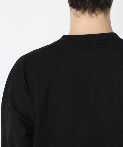 GLOBAL WORK（グローバルワーク）の「リラックスリブロングＴシャツ/764287（Tシャツ/カットソー・メンズ・ブラック/オレンジ/グリーン/ホワイト/ライトブルー・X-LARGE/MEDIUM/SMALL/LARGE）」の11枚目の写真