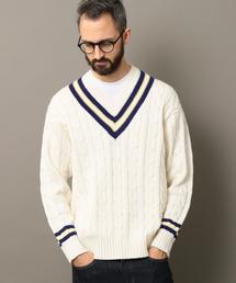 BEAUTY&YOUTH UNITED ARROWS | BY ワイドフォルム チルデン Vネック ニット(ニット/セーター)