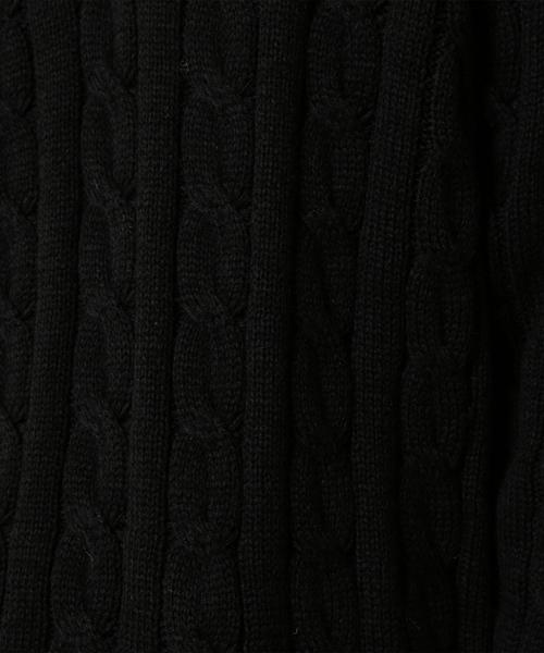 BEAUTY&YOUTH UNITED ARROWS（ビューティーアンドユースユナイテッドアローズ）の「BY ワイドフォルム チルデン Vネック ニット ◆（ニット/セーター・メンズ・オフホワイト/ブラック・X-LARGE/LARGE/MEDIUM/SMALL）」の13枚目の写真