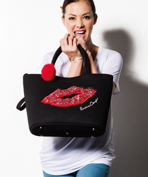 DRESSCAMP | DRESSCAMP (ドレスキャンプ)土屋アンナ コラボレーションモデル SPANGLE スパンコールリップ 2WAYトートバッグ(トートバッグ)