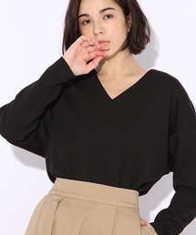 niko and... | TRポリウレタン機能付きVネックプルオーバー【niko and ...】(シャツ/ブラウス)