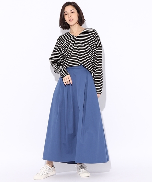 niko and...(ニコアンド)の「TRポリウレタン機能付きVネックプルオーバー(シャツ/ブラウス・レディース・ホワイト/ブラック/その他1/その他2/その他3/ピンク・LARGE/MEDIUM)」の11枚目の写真