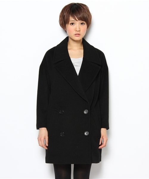Another Edition(アナザーエディション)の「AE W/E/R SGY CT Ⅱ(その他アウター・レディース・ブラック/ベージュ・SMALL/MEDIUM)」の3枚目の写真