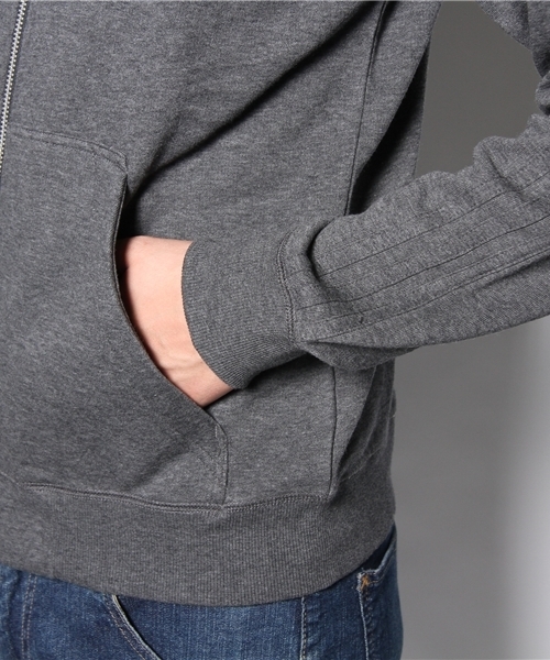 adidas Originals（アディダスオリジナルス）の「2013 adidas SPO HOODED FLOC フード パーカ（パーカー・メンズ・グレー/ブラック・SMALL/MEDIUM/LARGE/X-LARGE）」の8枚目の写真