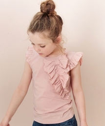 KIDS�i�L�b�Y�j�́uRora ���Y�� �t����t�V���c(2color)�iT�V���c/�J�b�g�\�[�j�v