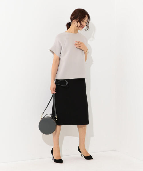 Jewel Changes（ジュエルチェンジズ）の「【EMMEL REFINES】SMF PE/TA Wクロス 2WAY プルオーバー（シャツ/ブラウス・レディース・ブラック/ダークグリーン/ライトグレー・FREE）」の13枚目の写真