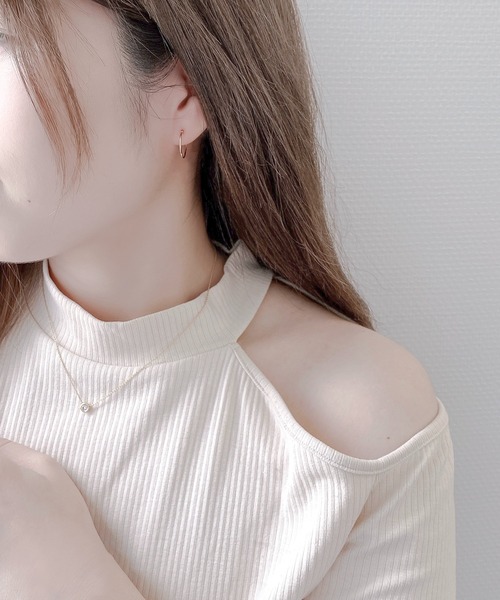 ESTELLE(エステール)の「K18 イエローゴールド ダイヤモンド ネックレス(0.2ct) ESTELLE/エステール WEB限定(ネックレス・レディース・イエローゴールド・40cm)」の16枚目の写真