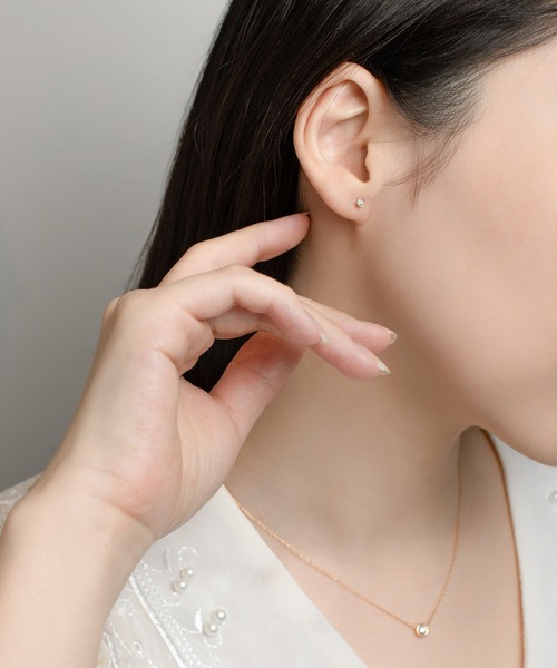 ESTELLE（エステール）の「K18 イエローゴールド ダイヤモンド ネックレス（0.2ct） ESTELLE/エステール WEB限定（ネックレス・レディース・イエローゴールド・40cm）」の20枚目の写真