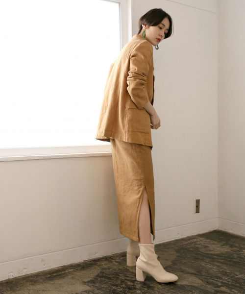 LOWRYS FARM(ローリーズファーム)の「ストレッチブーツ 821239(ブーツ・レディース・ブラック/アイボリー・MEDIUM/LARGE)」の5枚目の写真