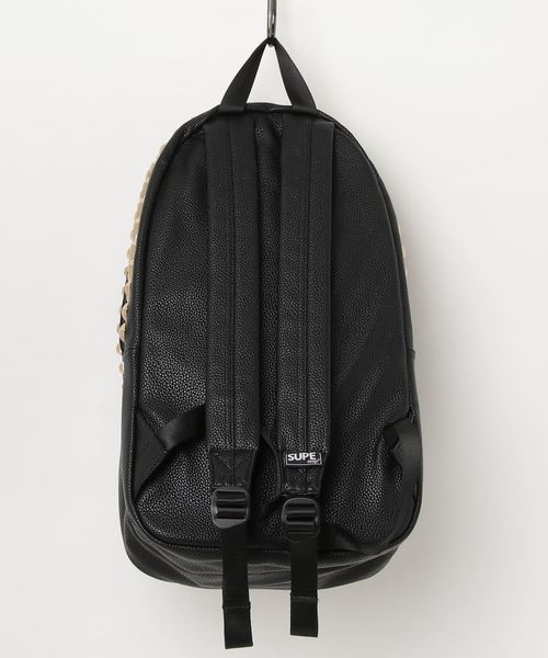 Import & Select(インポートアンドセレクト)の「【SUPE design】MEGA ZIP BACK-PACK STUDS(バックパック/リュック・レディース・ブラック・00)」の4枚目の写真