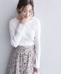 SHIPS | 【手洗い可能】カットオフリブプルオーバー◇(ニット/セーター)