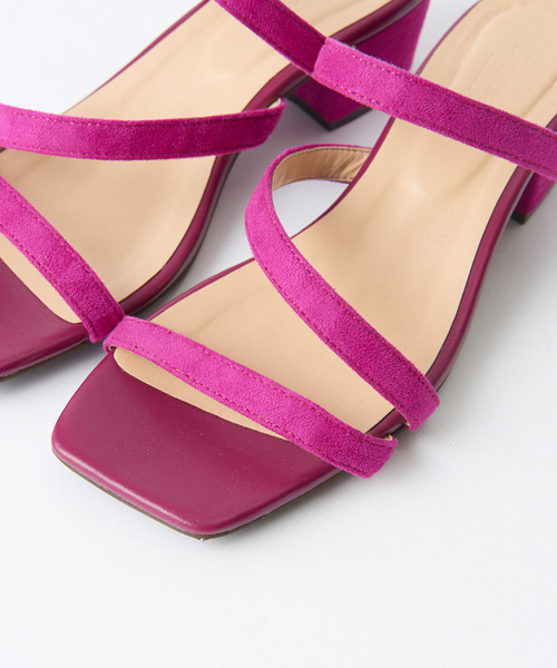 DISCOAT（ディスコート）の「3ベルトサンダル（サンダル・レディース・ブラウン/パープル/ブラック・MEDIUM/LARGE）」の5枚目の写真