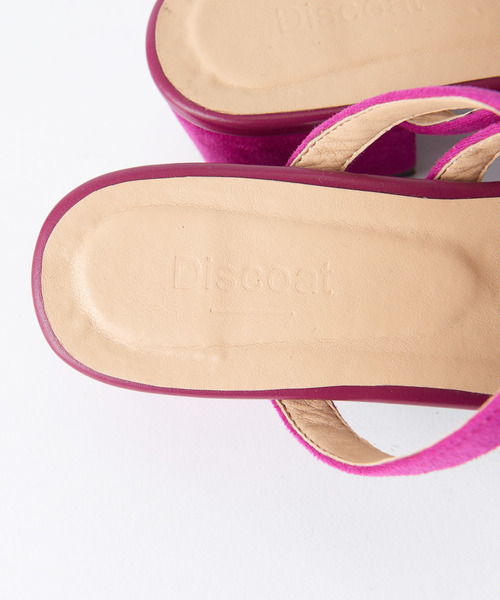 DISCOAT（ディスコート）の「3ベルトサンダル（サンダル・レディース・ブラウン/パープル/ブラック・MEDIUM/LARGE）」の8枚目の写真