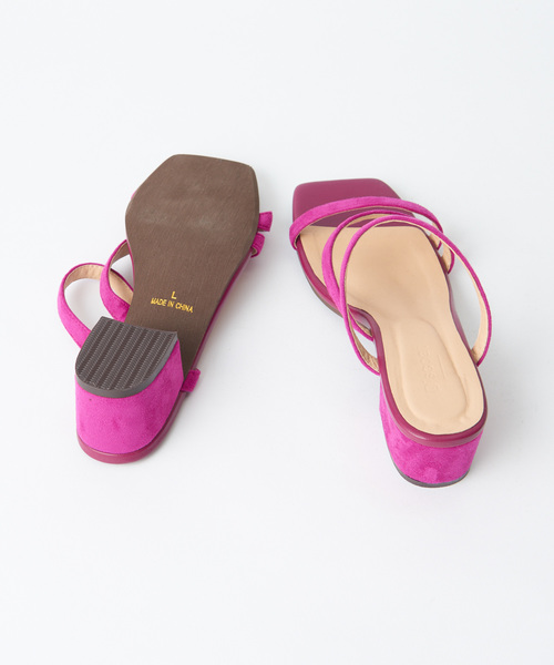 DISCOAT（ディスコート）の「3ベルトサンダル（サンダル・レディース・ブラウン/パープル/ブラック・MEDIUM/LARGE）」の9枚目の写真