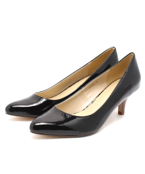 BEAMS LIGHTS Women's（ビームスライツ ウィメンズ）の「△mio notis / ポインテッド パンプス（パンプス・レディース・グレー/ブラック/ベージュ・MEDIUM/LL/SMALL/LARGE）」の2枚目の写真