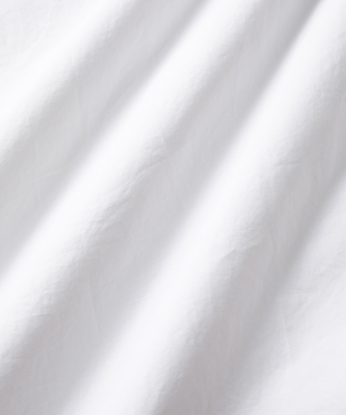 ADAM ET ROPE'(アダムエロペ)の「ギャザーサックワンピース(ワンピース・レディース・ホワイト/ライトグリーン・FREE)」の6枚目の写真