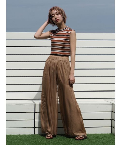 EVRIS(エヴリス)の「パイソンライクフラットサンダル(サンダル・レディース・ブラウン/ブラック・MEDIUM/LARGE)」の19枚目の写真
