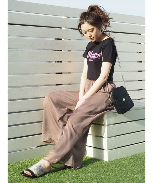 EVRIS(エヴリス)の「パイソンライクフラットサンダル(サンダル・レディース・ブラウン/ブラック・MEDIUM/LARGE)」の16枚目の写真
