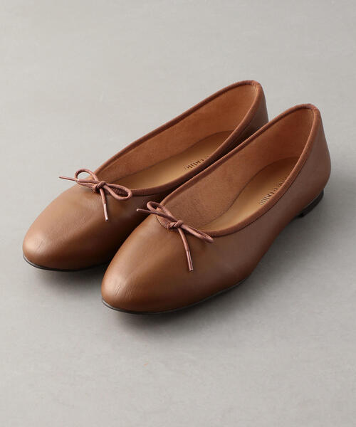 ODETTE E ODILE（オデットエオディール）の「OFD ディープバレリーナFLT10↓↑/バレエシューズ（バレエシューズ・レディース・ブラック/ライトグレー/ネイビー/その他1/オフホワイト/ブラウン/その他2・25cm/23cm/22cm/22.5cm/21.5cm/24cm/24.5cm/23.5cm）」の4枚目の写真