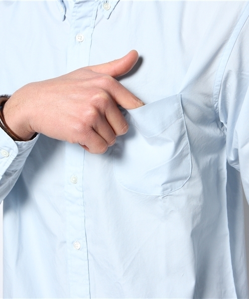 SHIPS JET BLUE(シップスジェットブルー)の「SGS: ブロードナロー/BDシャツ(シャツ/ブラウス・メンズ・ブルー/ホワイト/ネイビー・X-LARGE/SMALL/LARGE/MEDIUM)」の6枚目の写真