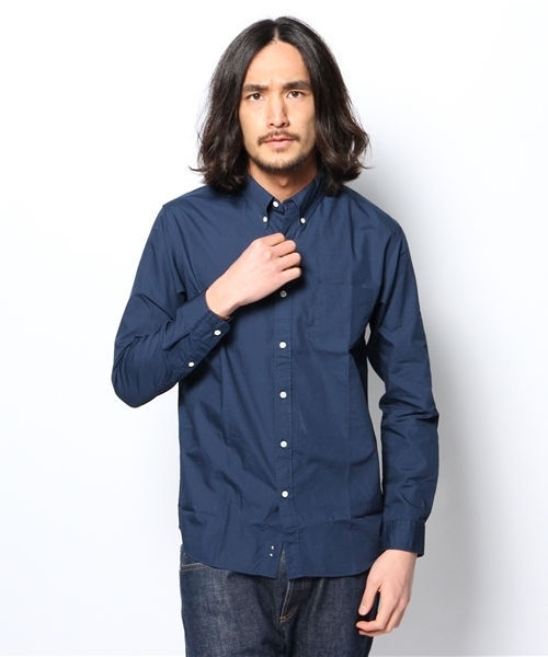 SHIPS JET BLUE(シップスジェットブルー)の「SGS: ブロードナロー/BDシャツ(シャツ/ブラウス・メンズ・ブルー/ホワイト/ネイビー・X-LARGE/SMALL/LARGE/MEDIUM)」の12枚目の写真