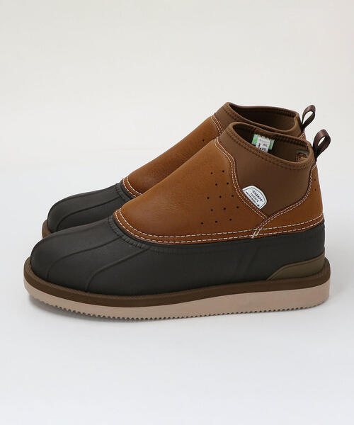 送料無料 定価2.2万 新品 SUICOKE BEE-wpab ブラウン 8 ウォーター