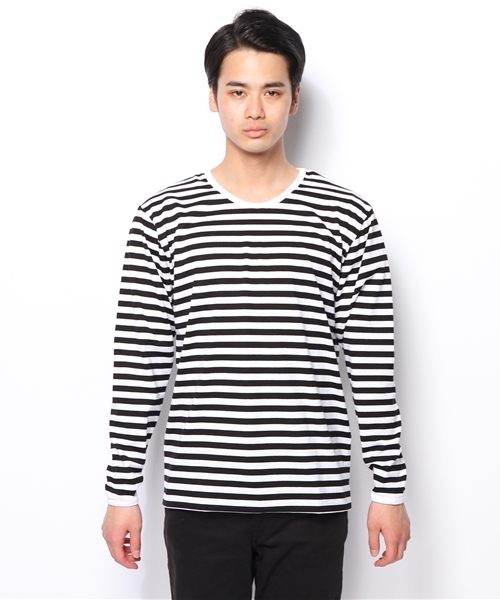 fennica Men's（フェニカメンズ）の「marimekko / pitkahihaロングスリーブT（Tシャツ/カットソー・メンズ・ブラック/ネイビー・SMALL/MEDIUM）」の5枚目の写真