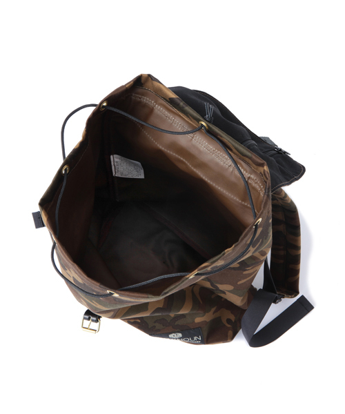BEAMS BOY（ビームスボーイ）の「BAG'n'NOUN / NAPSAC “CAMO” SPECIAL（バックパック/リュック・レディース・カモフラージュ・ONE SIZE）」の8枚目の写真