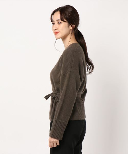 セール】ラクーン混カシュクールカーディガン◇（カーディガン/ボレロ