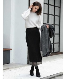 fifth | サイドスリットロングニットスカート(スカート)