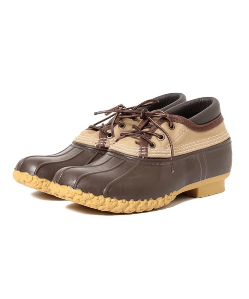 BEAMS BOY（ビームスボーイ）の「＜WOMEN＞L.L.Bean × BEAMS / 別注 Canvas Gum Shoes（ブーツ・レディース・ブラウン/オリーブ・6/8/5/7）」の2枚目の写真