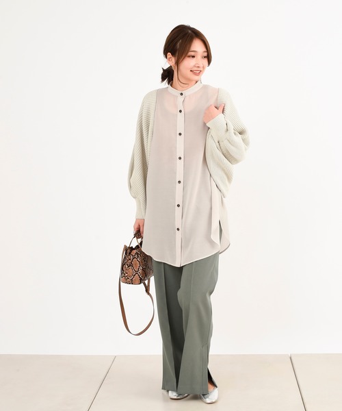 DouDou（ドゥドゥ）の「ボレロカーディガン（カーディガン/ボレロ・レディース・キナリ/ミント・FREE）」の17枚目の写真