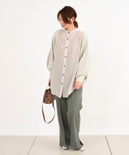 DouDou（ドゥドゥ）の「ボレロカーディガン（カーディガン/ボレロ・レディース・キナリ/ミント・FREE）」の20枚目の写真